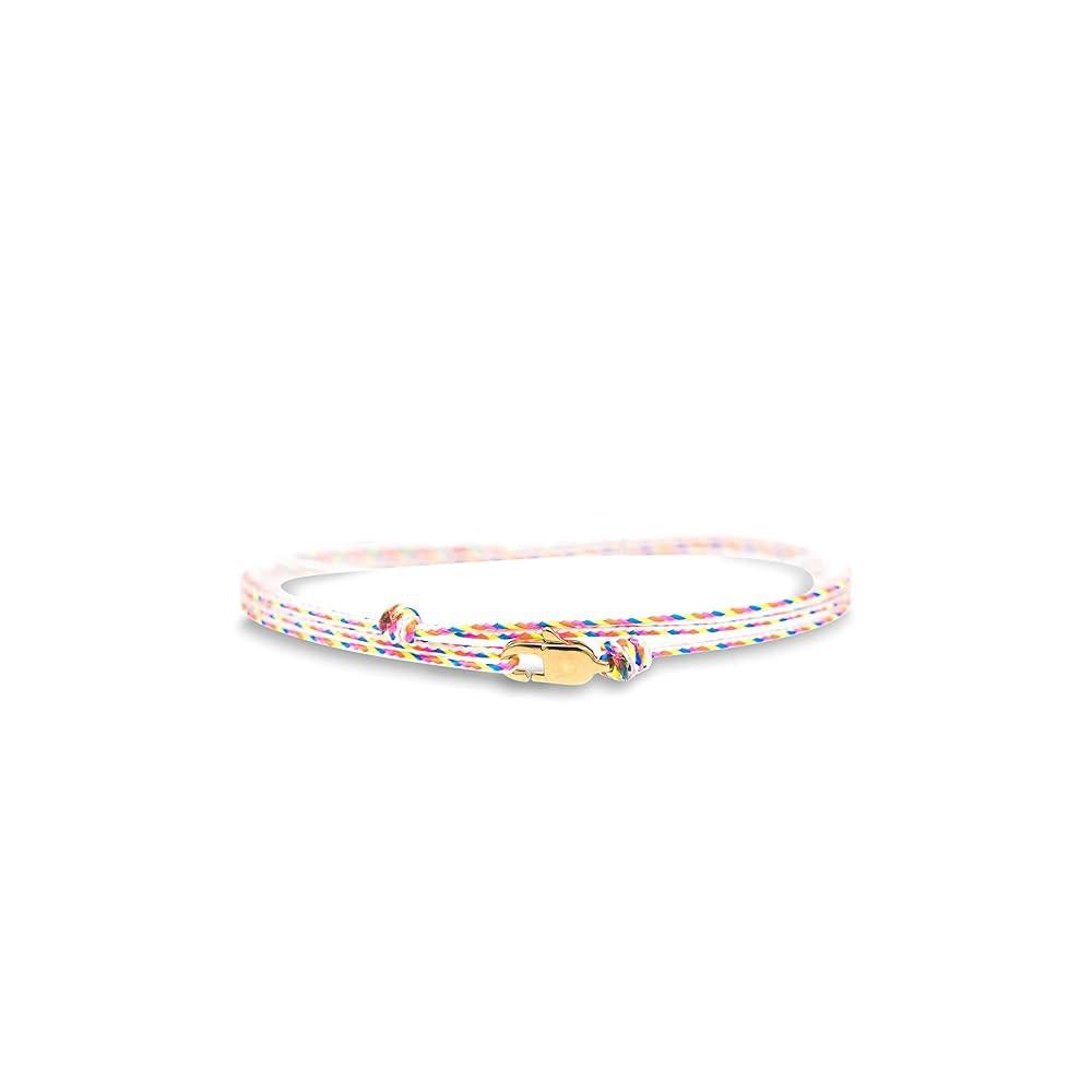 スナップフッククラスプ付き Nami サーファーアンクレット ハンドメイド ジュエリー 防水 調節可能 細紐 アンクレット ビーチ＆ミュージックフェスティバルアクセサリー メンズ＆レディース All Black