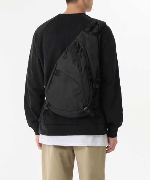 무신사스탠다드 립스탑 유틸리티 슬링 백 medbc0z29bk