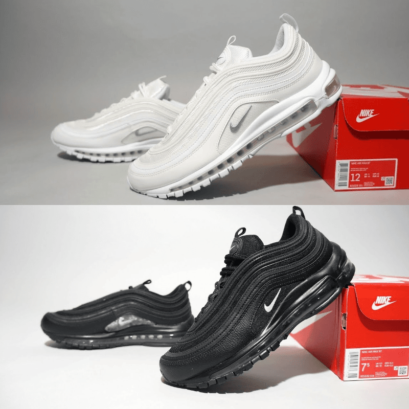 (国内店舗版) NIKE Air Max 97 トリプルホワイト ブラック AirMax97