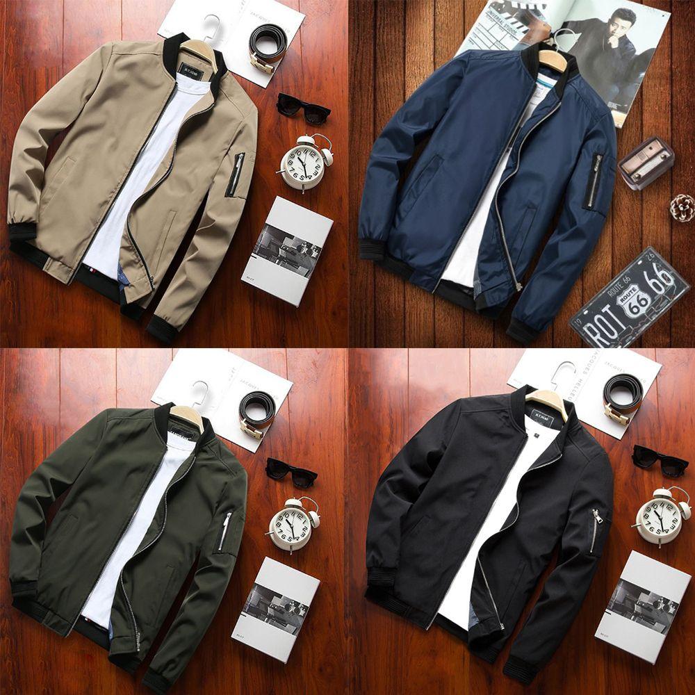 メンズ ジャンパー ビッグサイズ 春、秋、冬 フライトジャンパー/ジャケット。大学生、男子学生 デートスタイルにおすすめ。