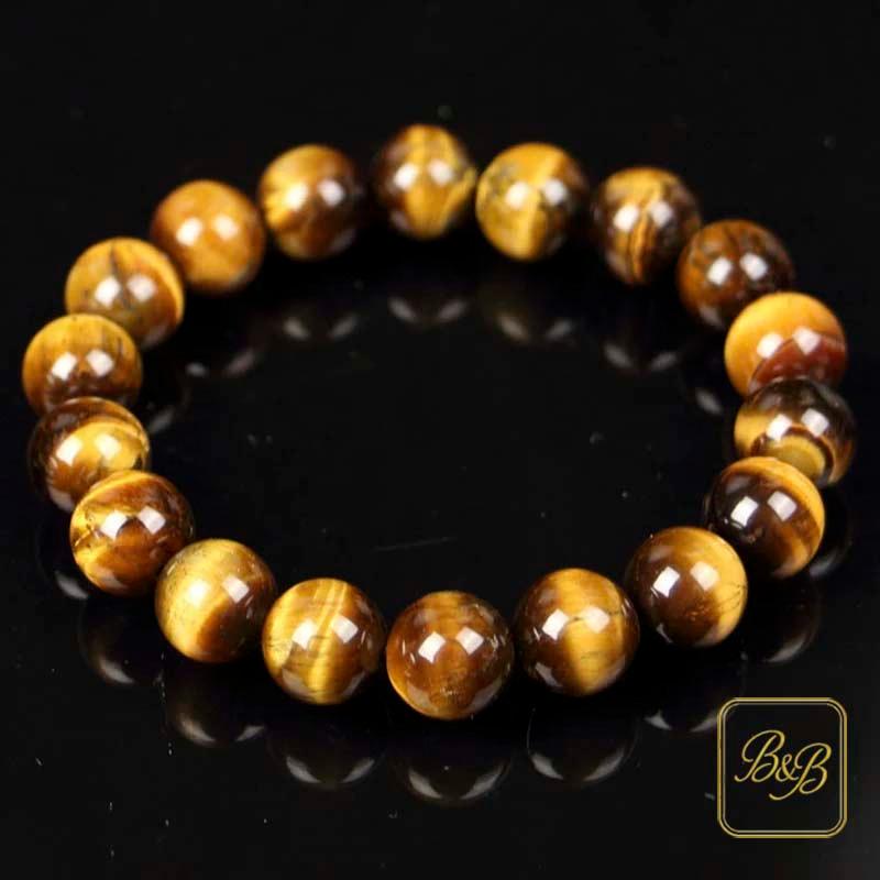 タイガーアイ ブレスレット 金運アップ 健康運 氣を込めた天然石ブレスレット 男女兼用 デイリースタイル ギフト用 ファッションアイテム 高級タイガーアイ天然石ブレスレット 金運健康運アップを助ける男女兼用デイリーファッションアクセサリー