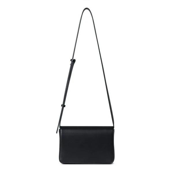 MUSINSA STANDARD Synthetic Leather Box Cross Bag