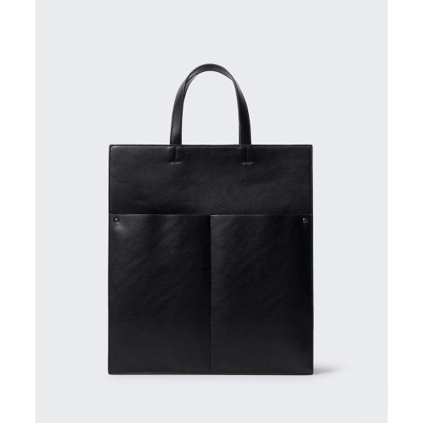 MUSINSA STANDARD Synthetic Leather 2-Pocket Tote Bag 1632803