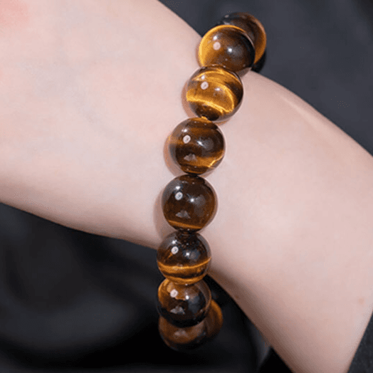 LAVEDO ホークスアイ 天然石 金運ブレスレット デイリールック アクセサリー