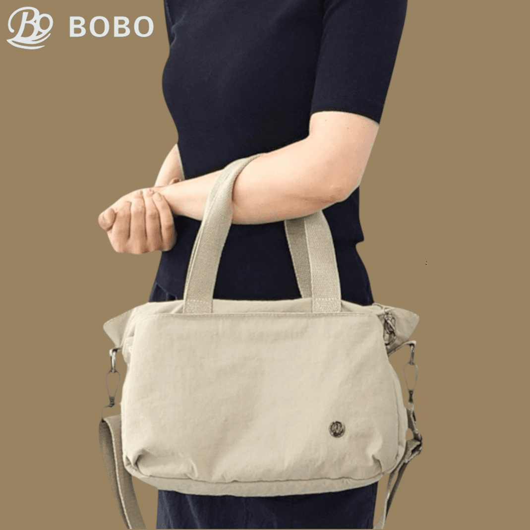 BOBO レディース トートバッグ ヨーロッパ旅行バッグ 軽量ナイロン ビジネス 防水 スマホバッグ B0738
