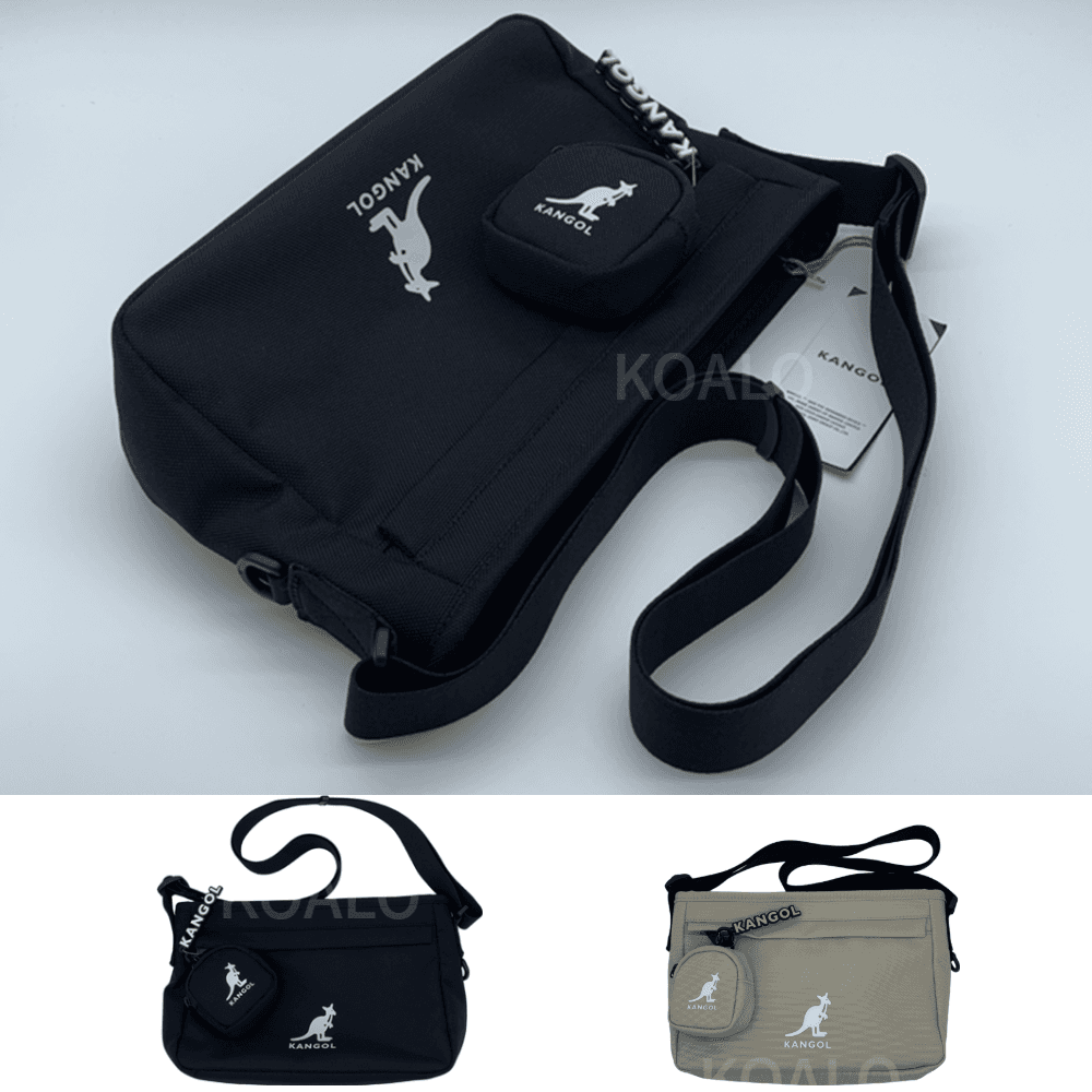 [デパート品] KANGOL クロスボディバッグ ミニ レディース デイリー 軽量バッグ ポーチ キーリング 学生 旅行 3235