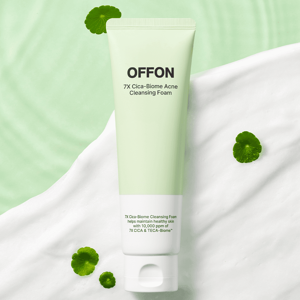 OFFON サリチル酸 弱酸性 クレンジングフォーム Cica BHA ニキビ 吹き出物 ディープクレンジング 低刺激 敏感肌 フォームクレンザー