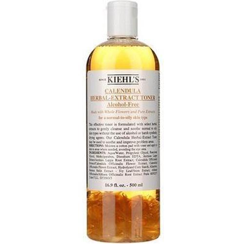 Kiehl's カレンデュラ ハーバル エクストラクト トナー 500ml (中乾燥肌, 普通肌, 中脂性肌), 1個