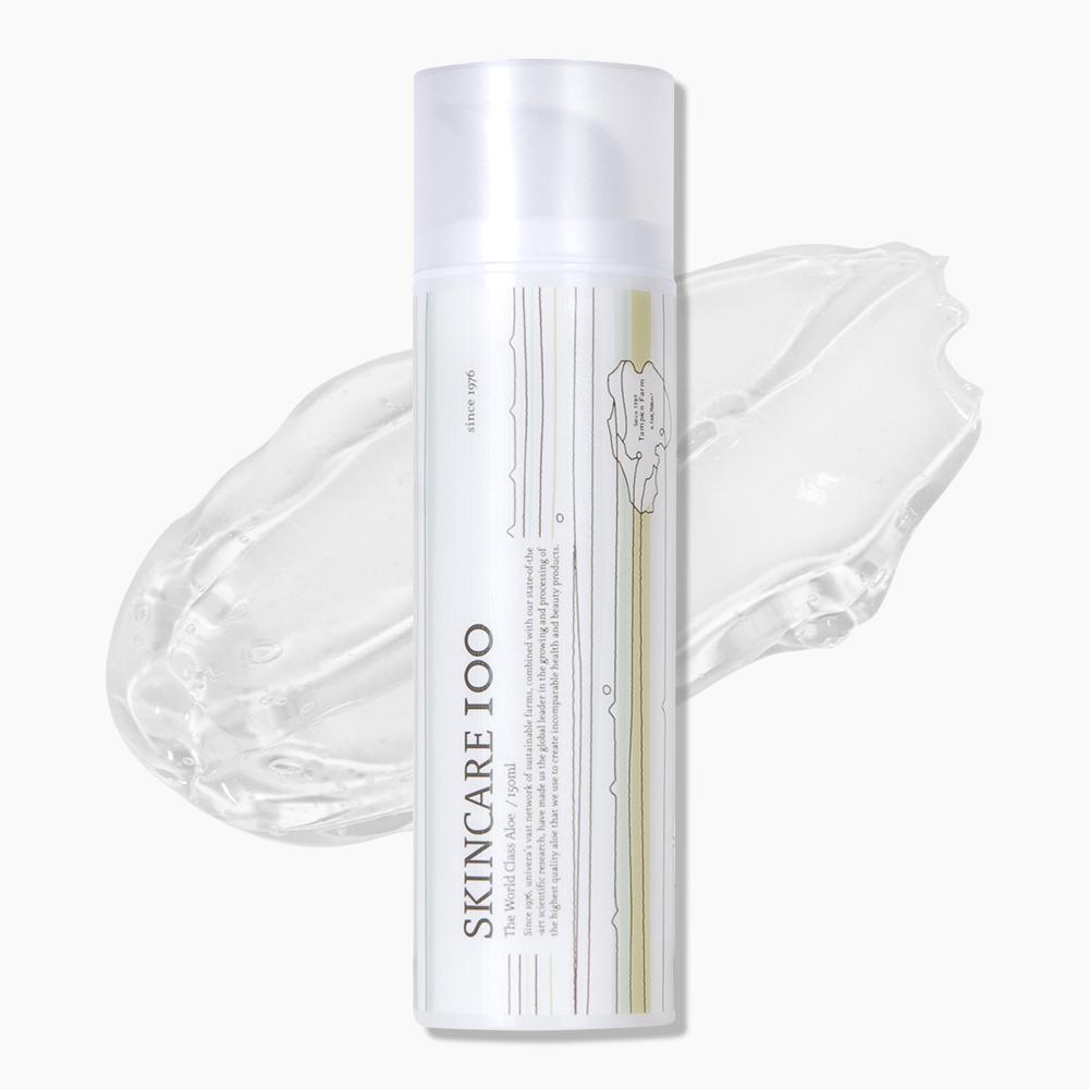 UNIVERA スキンケア100 高保湿 バリア機能鎮静 アロエ アンプル 150ml, 1個