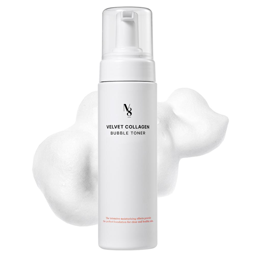 ナンバーエイト ベルベット コラーゲン バブル トナー 200ml, 1個