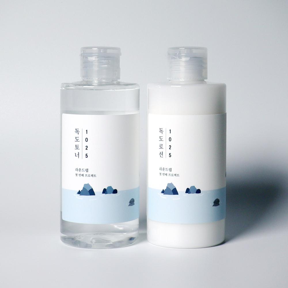 ROUND LAB 1025 Dokdo トナー/ローション 2種 [低刺激/セット]