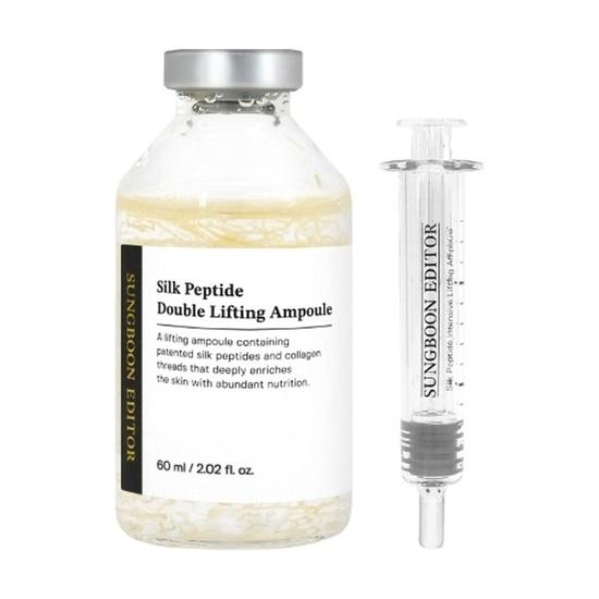 肌成分エディター シルクペプチド 溶解糸 ダブルリフティング アンプル 60ml, 2個