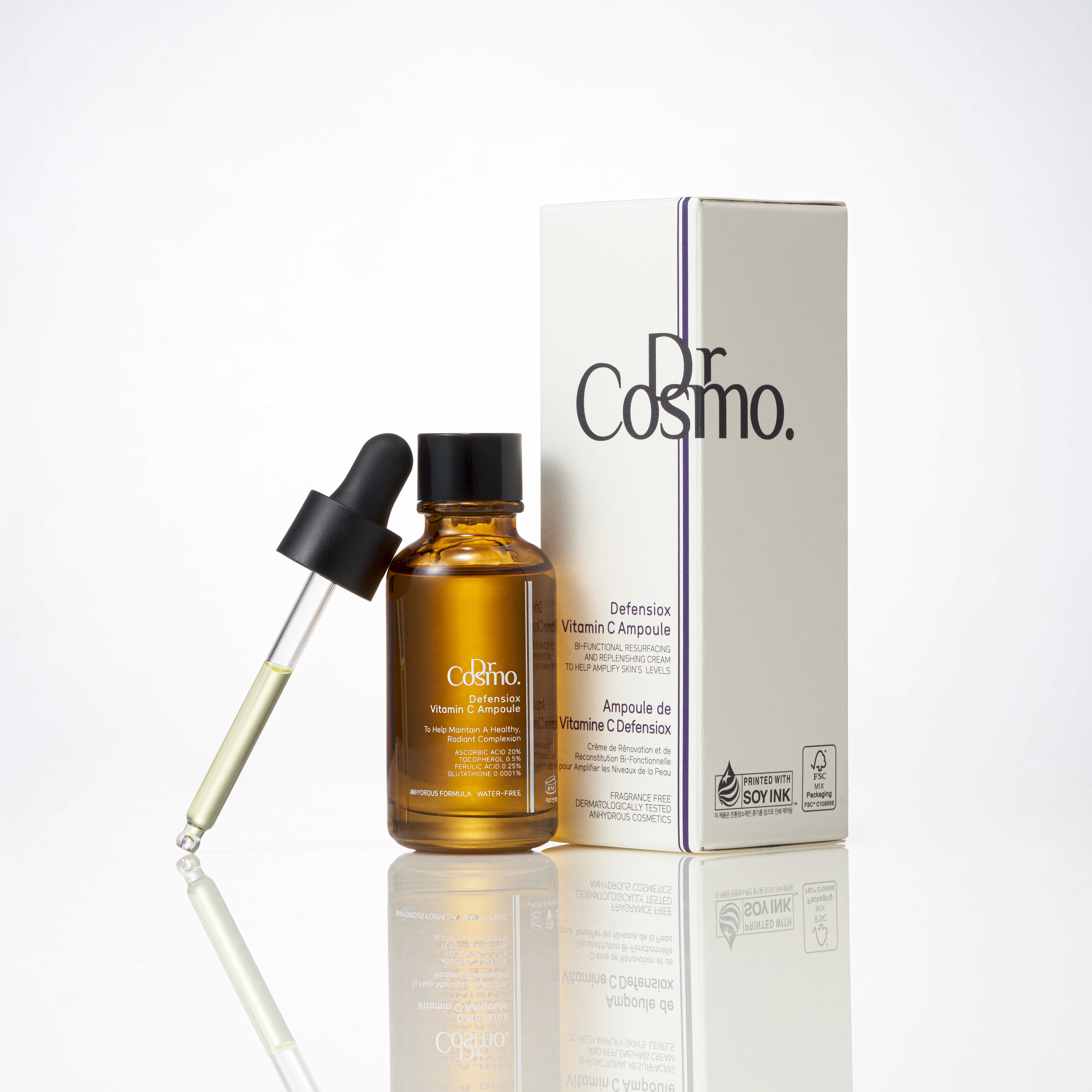 Dr.Cosmo ディフェンシオークス ビタミンC アンプル 30ml, 1個