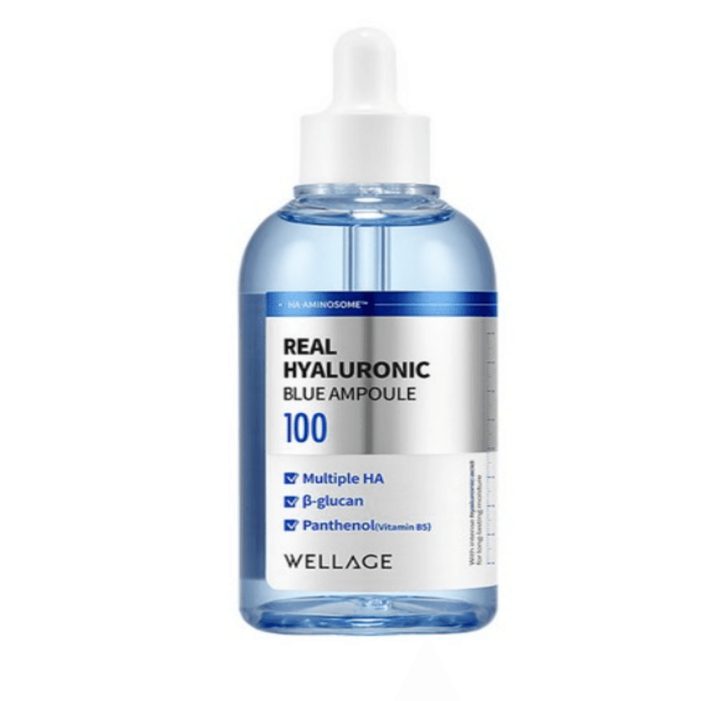 WELLAGE リアルヒアルロニックブルー アンプル 100 ノーマル, 100ml, 1個
