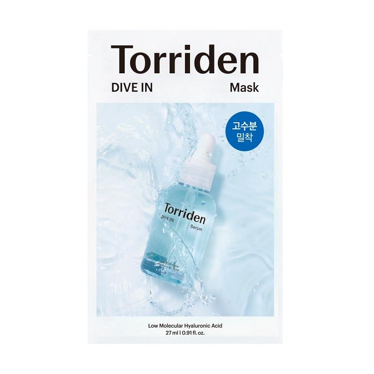 TORIDEN DIVE-IN 低分子ヒアルロン酸マスク 10枚入り × 1個