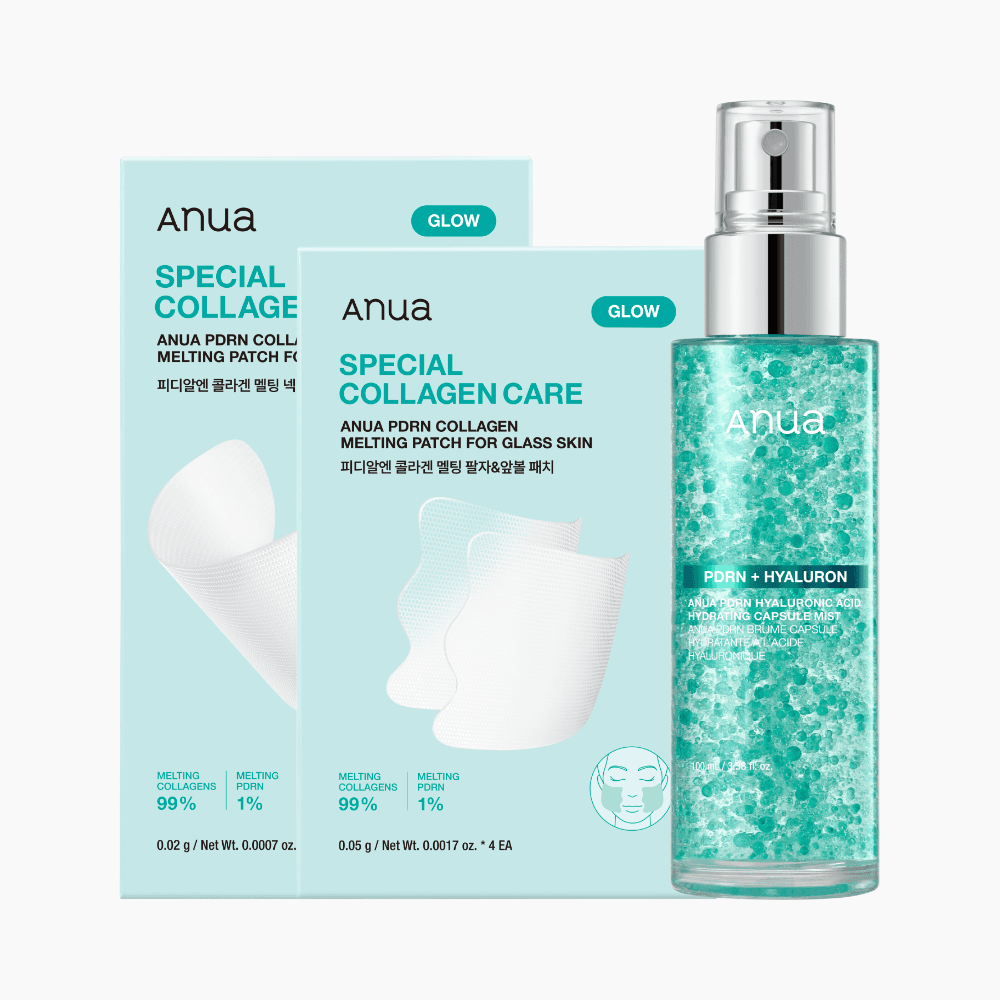 Anua コラーゲンシワリフティング SET (コラーゲンパッチ+PDRNミスト)
