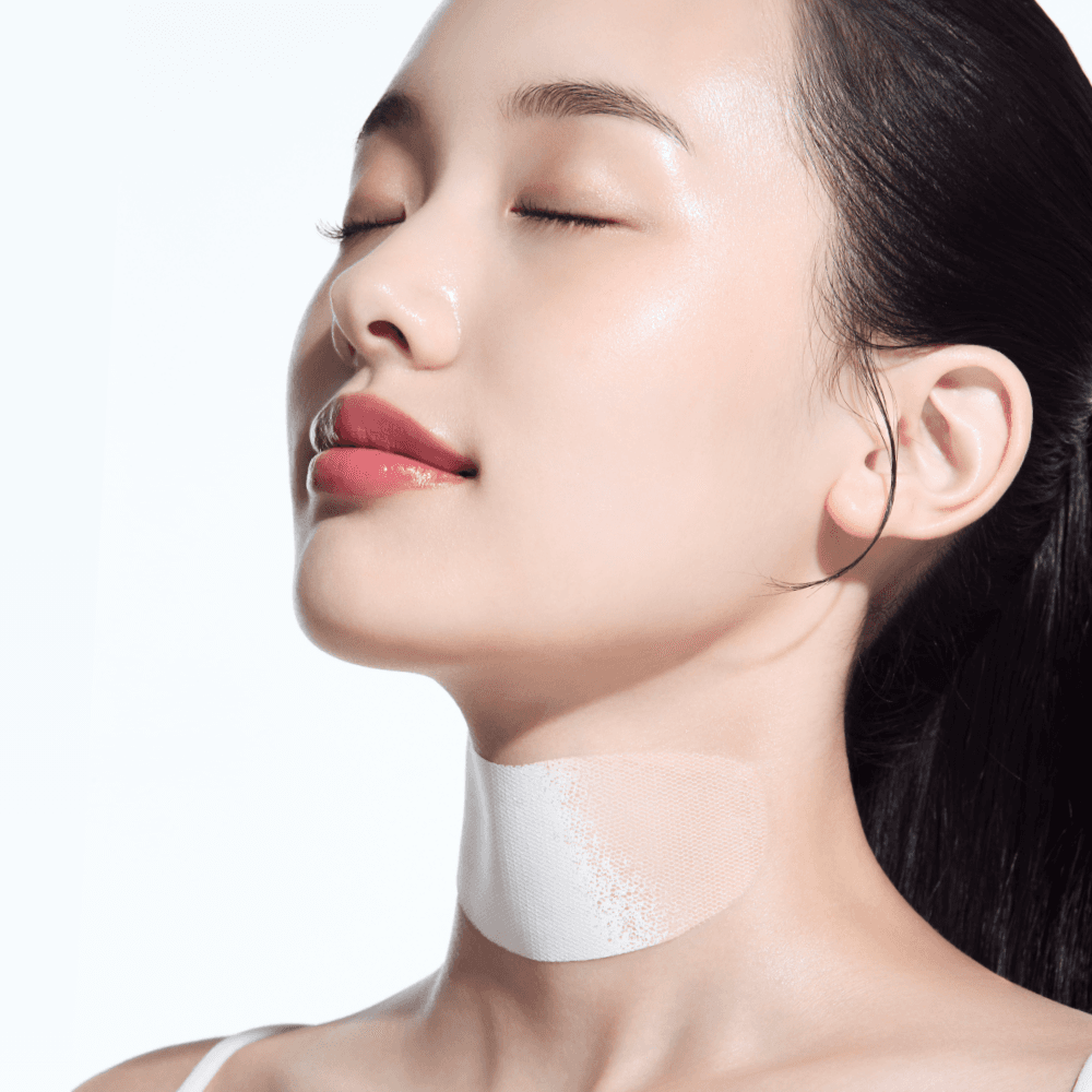 アヌア PDRN ピディアルエン コラーゲン メルティング ネックリンクルケア ネックパッチ 4枚, 1個