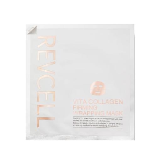 REVCELL ビタ コラーゲン ファーミング ラッピング マスク 5枚, 2個