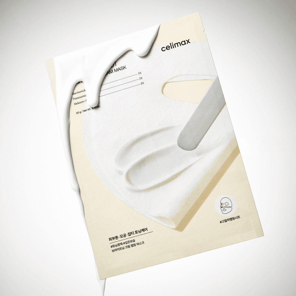 ブライトニング シミ・そばかす クリーム ラッピング マスクパック 4枚