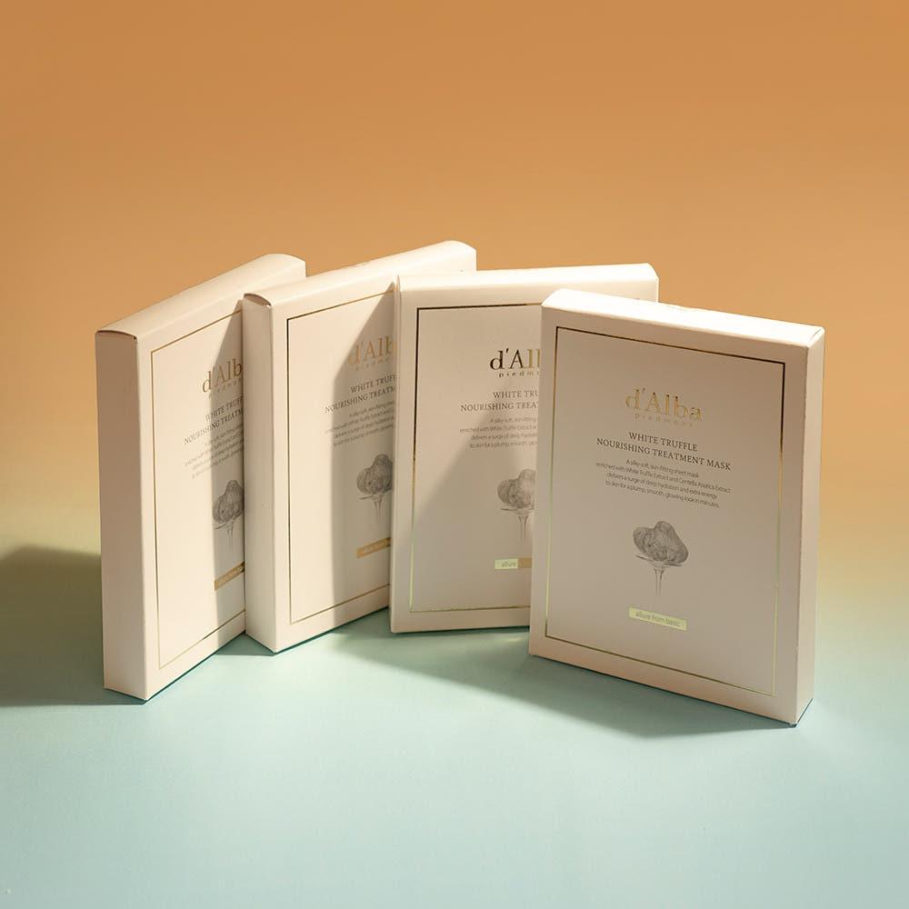 [合計20枚] Dalba ヴィーガン ナリシング マスクパック 4BOX(20枚)