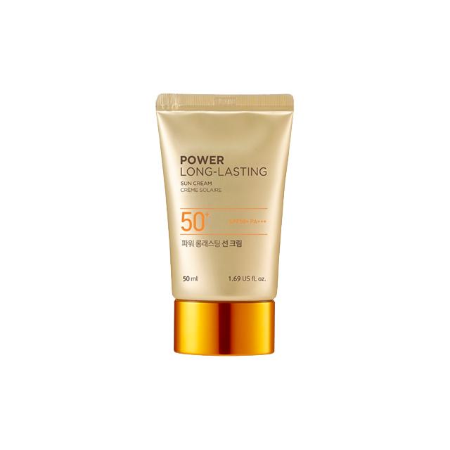 더페이스샵 ナチュラル サン エコ パワー ロングラスティング サンクリーム 50ml (SPF50+), 1個