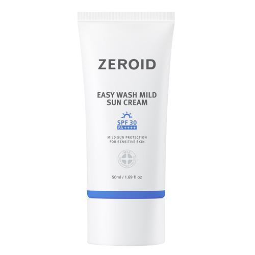 zeroid イージーウォッシュ マイルド サンクリーム 50ml(SPF30), 1個