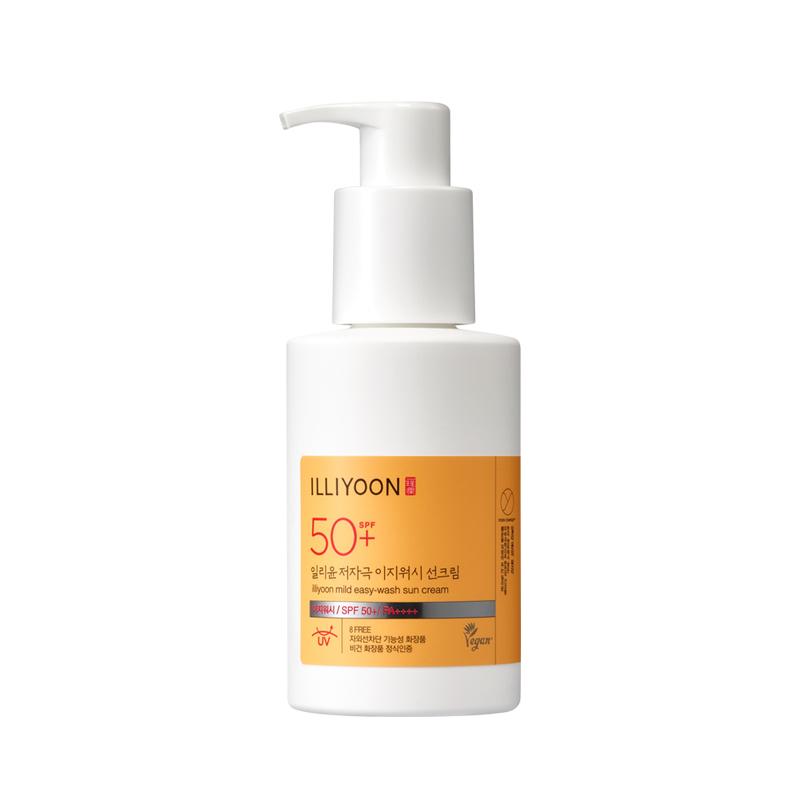 ILLIYoon 低刺激イージーウォッシュ サンクリーム 150ml(SPF50+), 1個
