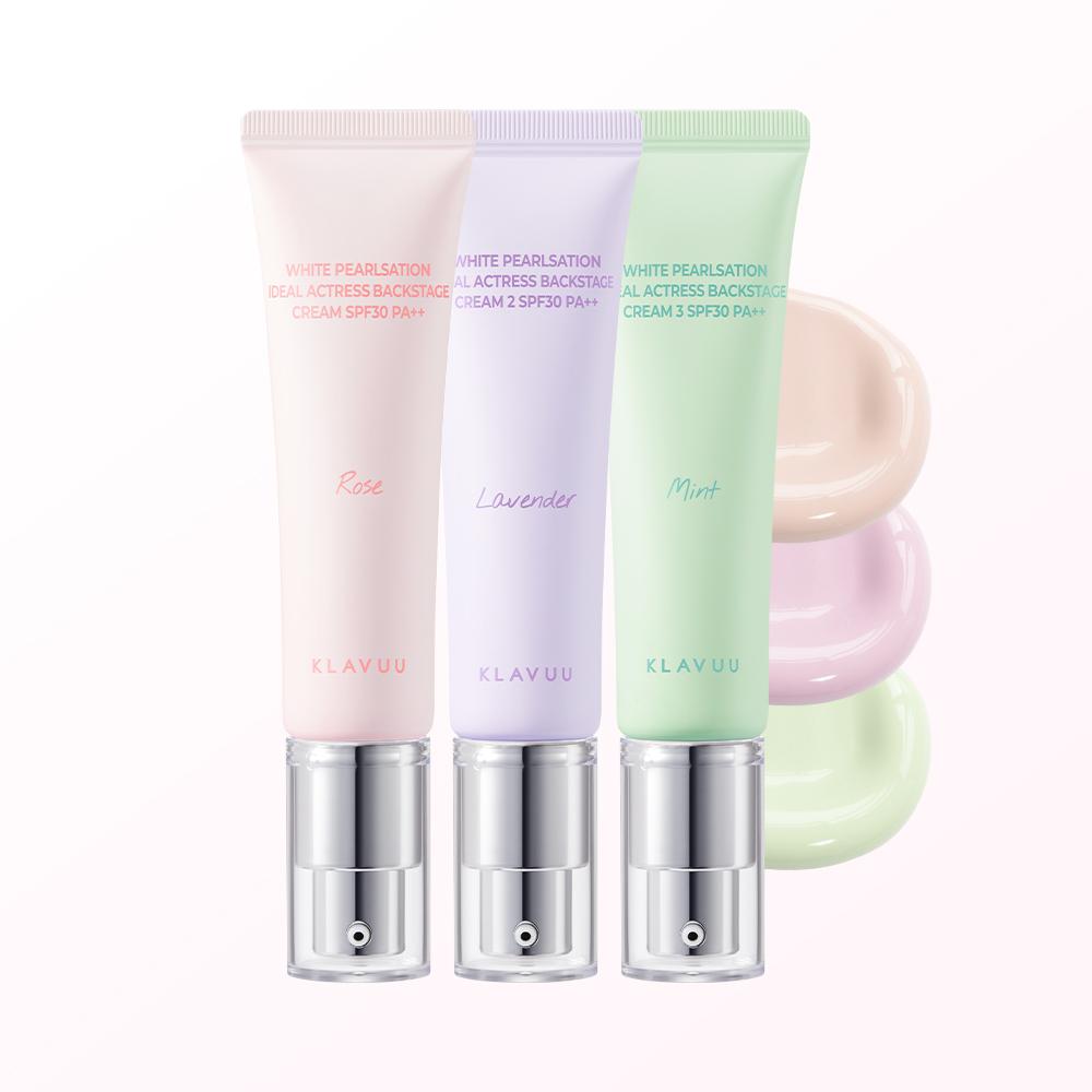 클라뷰 화이트 펄세이션 액트리스 백스테이지 크림 30ML トーンアップ 光沢