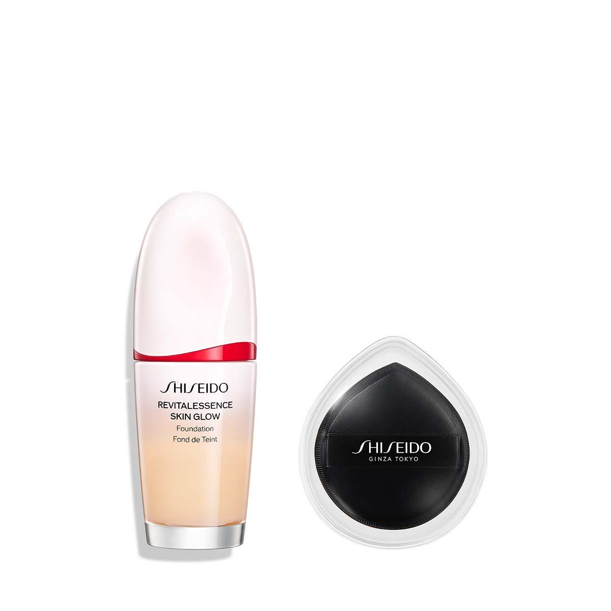 [グロウパフ プレゼント] シセイドウ リバイタルエッセンス スキン グロウ ファンデーション 30ml