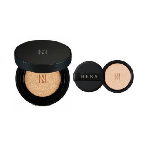 AMOREPACIFIC HERA ブラッククッション ファンデーション 本体+リフィル (SPF34), 21N1, 30g