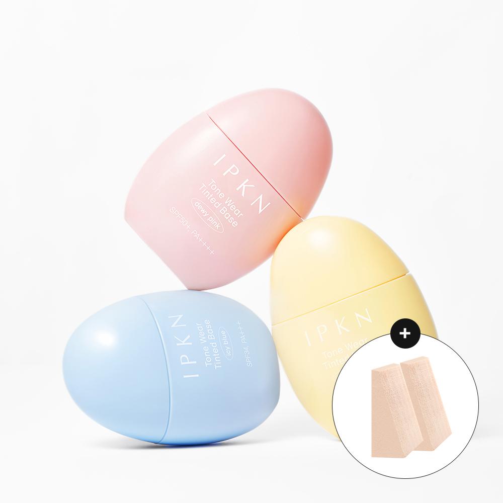 [ipkn] NEW リニューアル再発売 톤 웨어 틴트 톤업 베이스 (3color)
