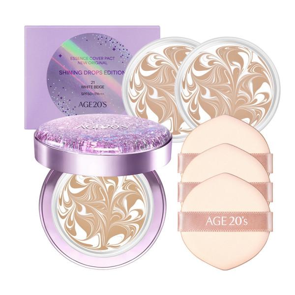 AGE20S シャイニングドロップ パープルエディション (本体1+リフィル2) ホワイトラテ 21号