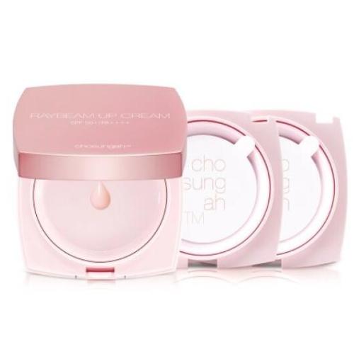 チョソンアTM レービームアップクリーム 本体+リフィルx2 エンゼルリング エディション (SPF50+) 42g, 1個