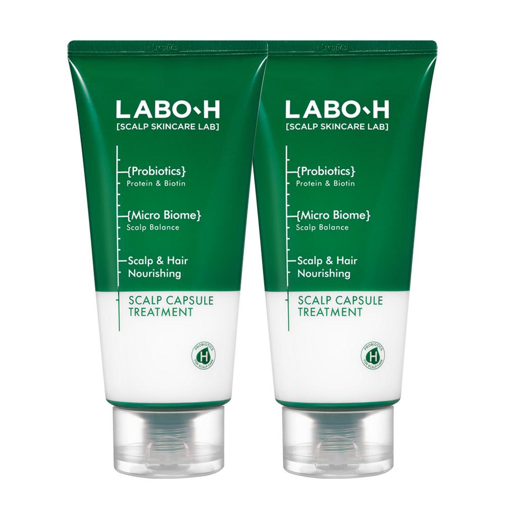 LABO H 薄毛症状緩和 プロテイン 頭皮強化  kapsül トリートメント 300ml 1個+1個