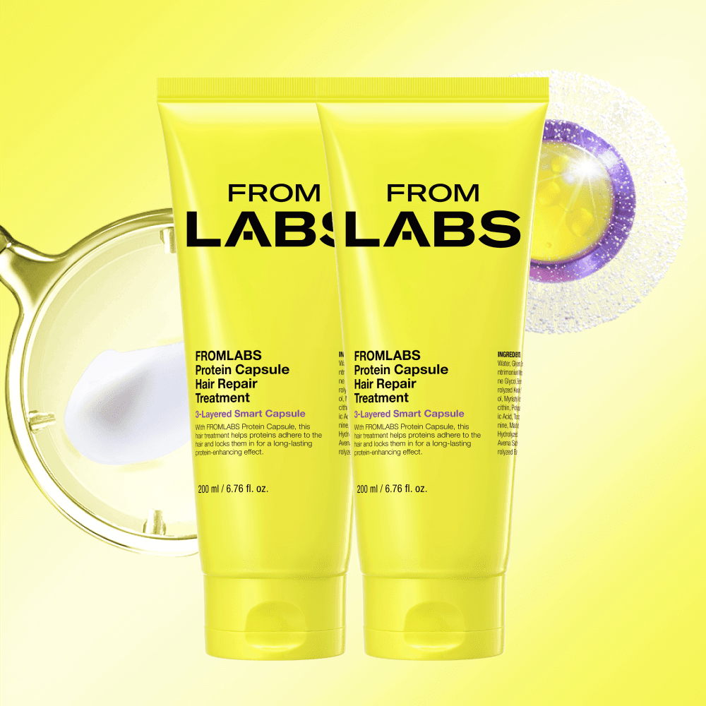 [2025 1番人気トリートメント] FROMN LABS タンパク質吸着 激しいダメージヘア クリニック 200ml, 2個