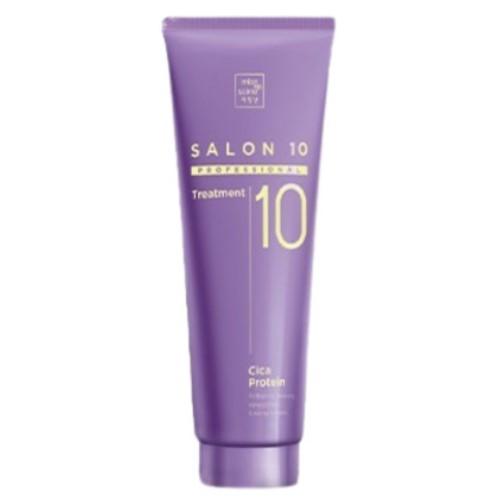 ミジャンセン サロン10 プロフェッショナル シカプロテイン 脂性頭皮 ダメージ毛用トリートメント フローラルの香り, 215ml, 2個
