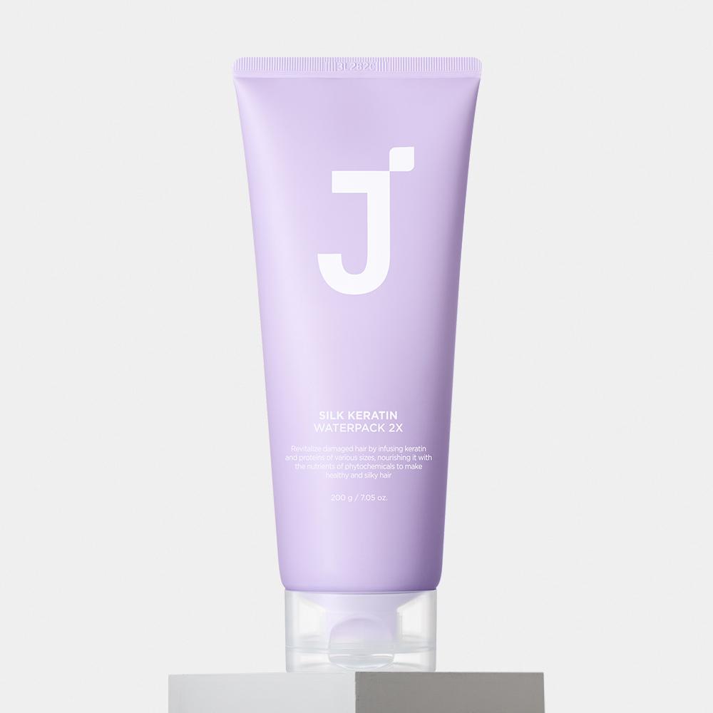 ジェイスープ ノーウォッシュ トリートメント ヘアパック シルク ケラチン ダメージヘアケア タンパク質 2X ウォーターパック 200ml