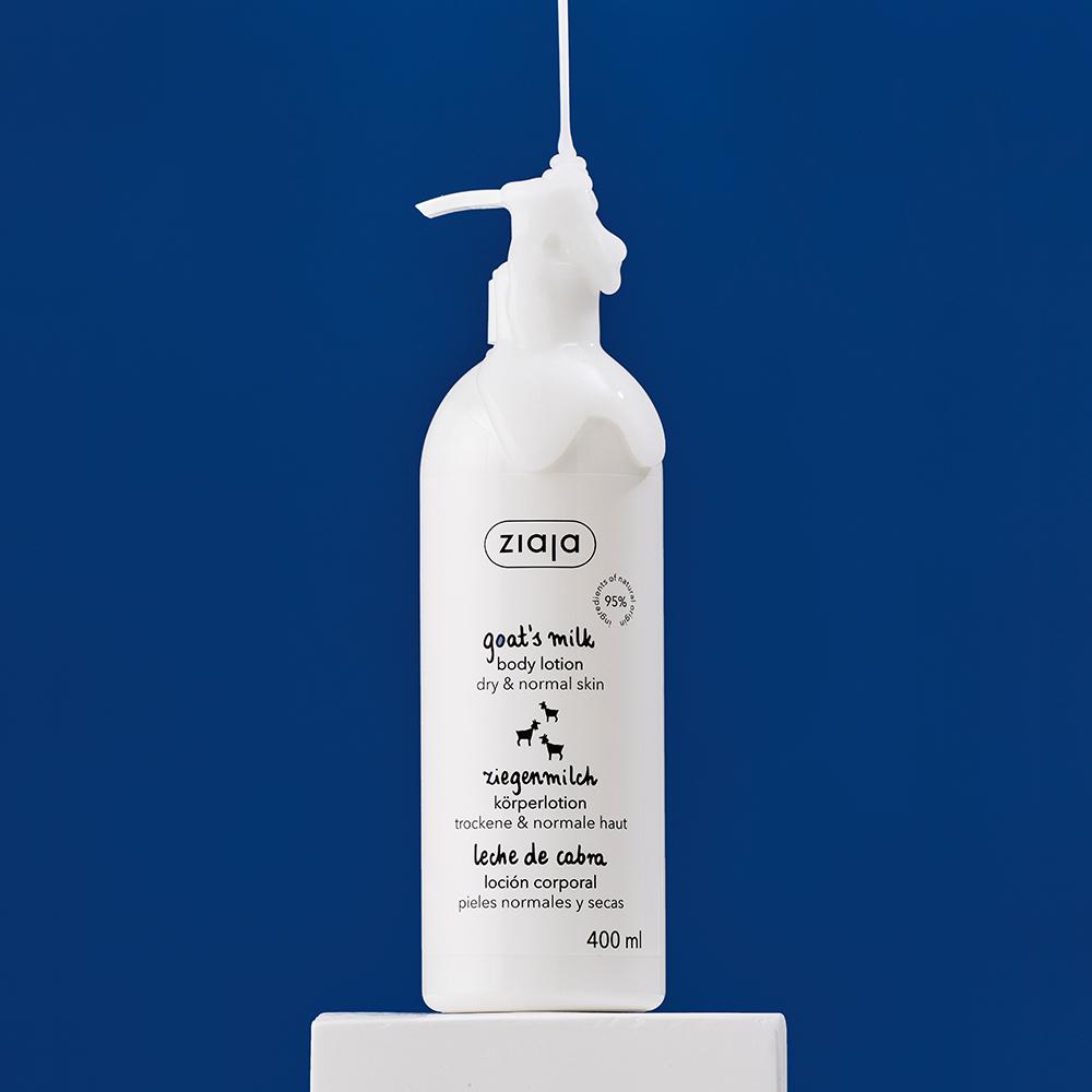 Ziaja ヤギミルク ボディローション ムスク、400ml、2個