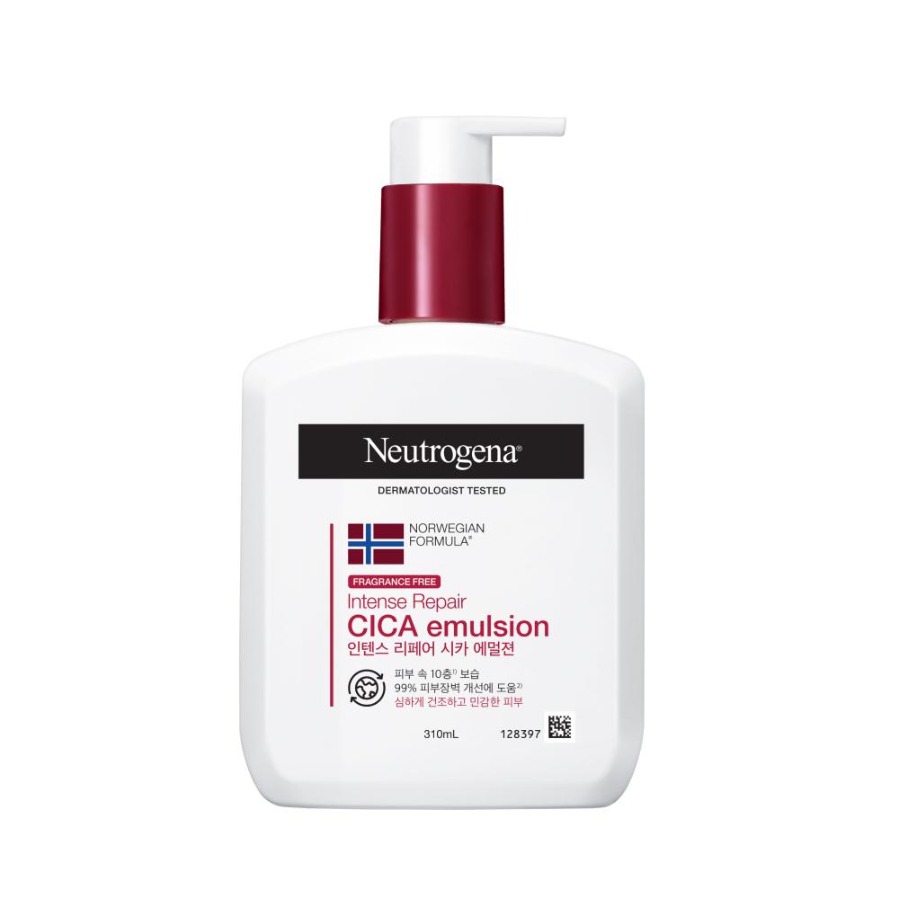 Neutrogena インテンス リペア シカ エマルジョン フローラル (乾燥肌用)、310ml、2個