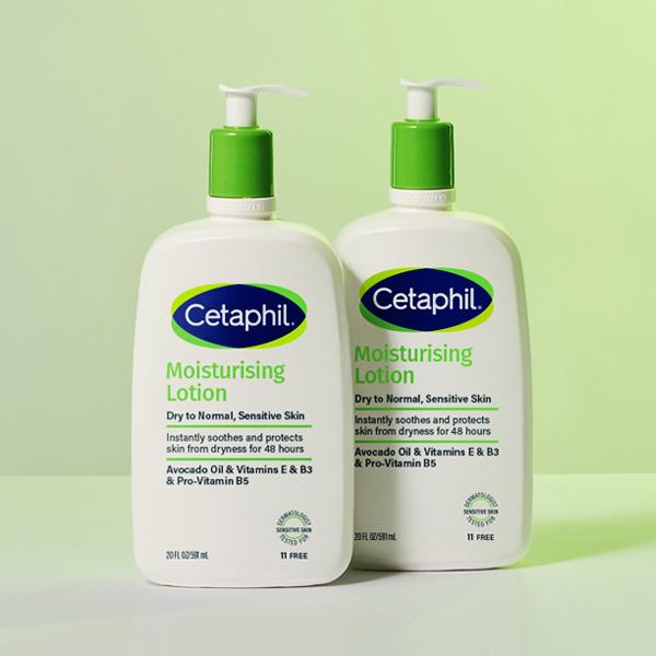 Cetaphil 大容量ローション 591ml 2個 モイスチャライジング 低刺激