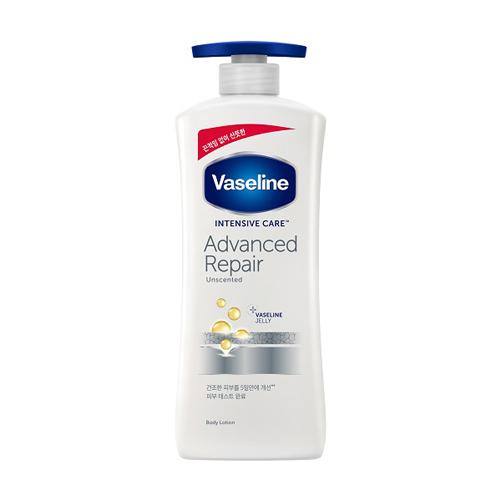 Vaseline アドバンスドリペアローション 無香料, 600ml, 1個
