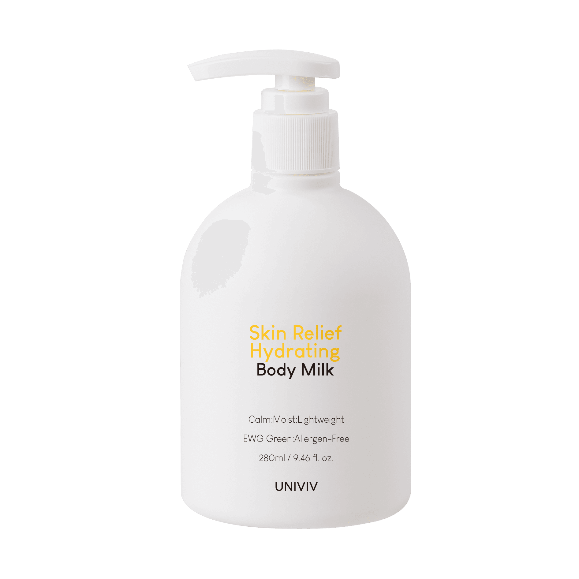 ユニビブ (Unibib) ボディローション 高保湿 毛孔性苔癬 ミルク ベビーパウダー 香り, 280ml, 1個