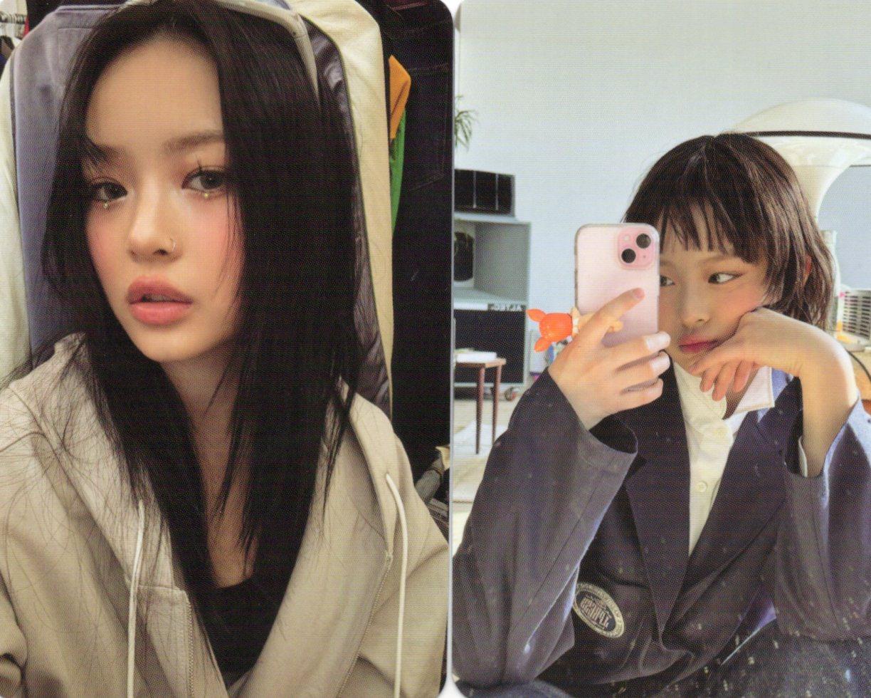 [ハニC(黒)] NewJeans How Sweet Weverseアルバム ポカ フォトカード