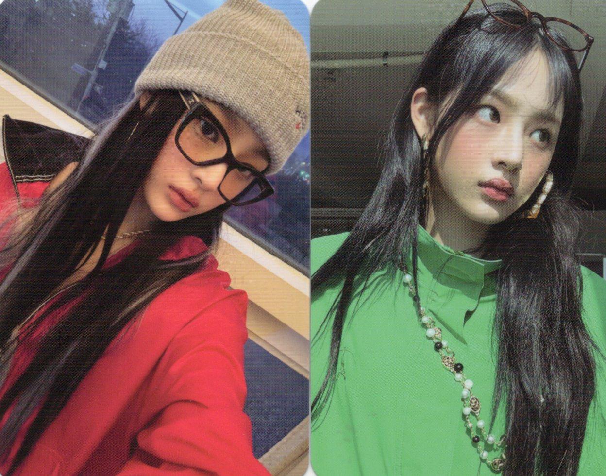 [ミンジC(黒)] NewJeans How Sweet Weverseアルバム フォトカード