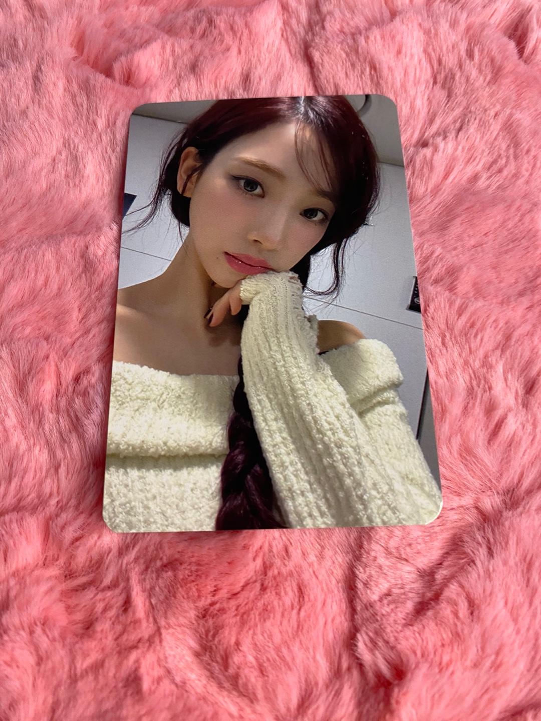 aespa whiplash jump up カリナ フォトカード