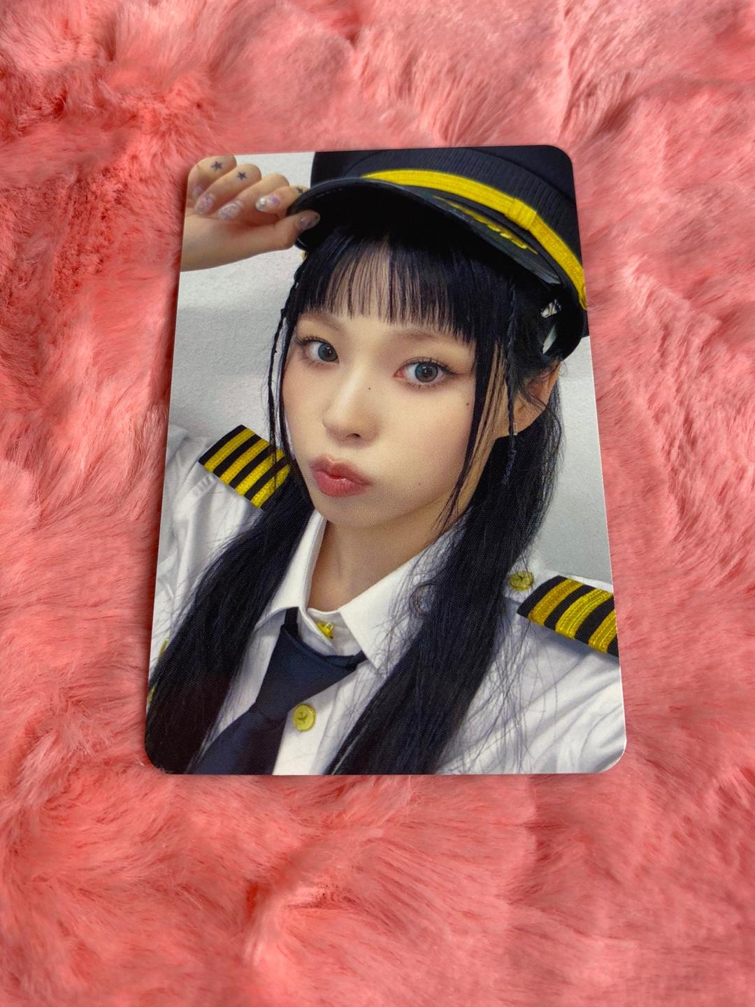 NMIXXギュジン photocard stick out Makestar PILOT VER photocard