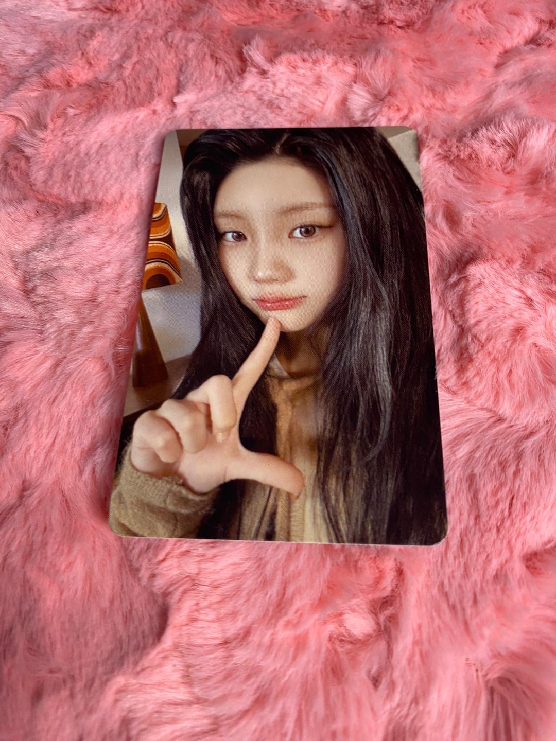 ILLIT ウォンヒ photocard Super Real Me マグネティック YouTube Gift Weverse 未公開特典 photocard