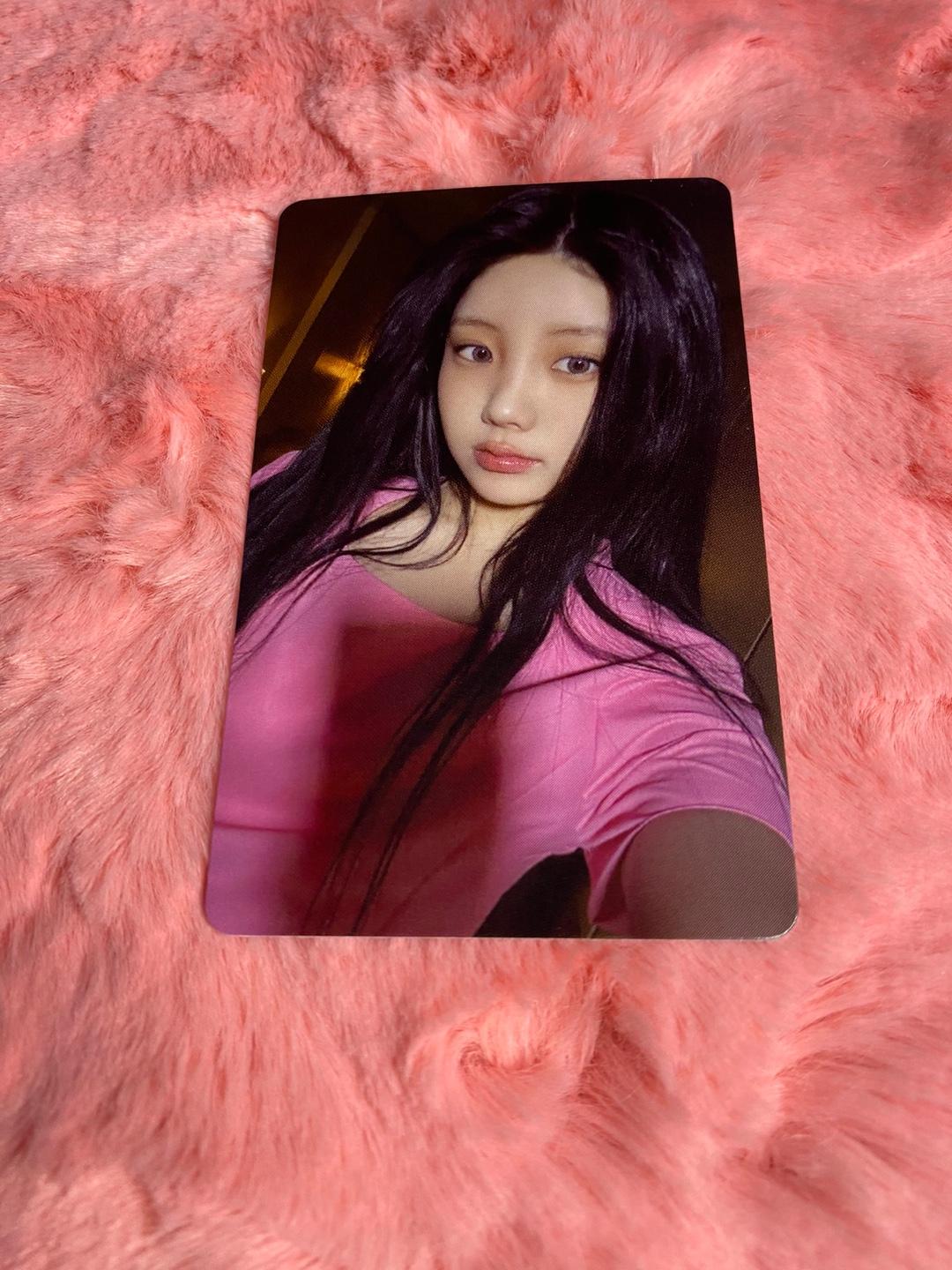 ILLIT ウォンヒ photocard Super Real Me マグネティック ファンパーティー Weverse 未公開特典 photocard