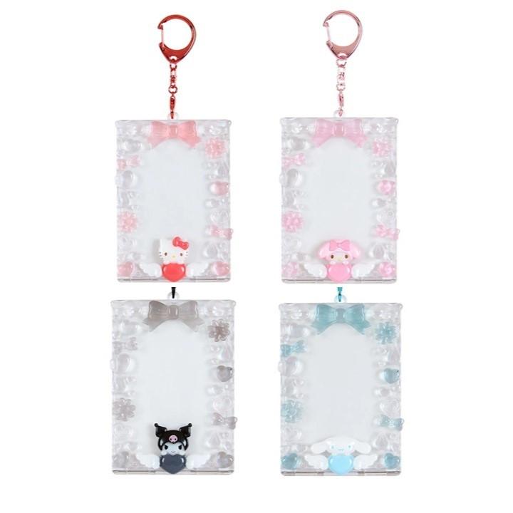 サンリオ キティ マイメロディ クロミ シナモンロール フォトカード チェキ ポカホルダー トップローダー