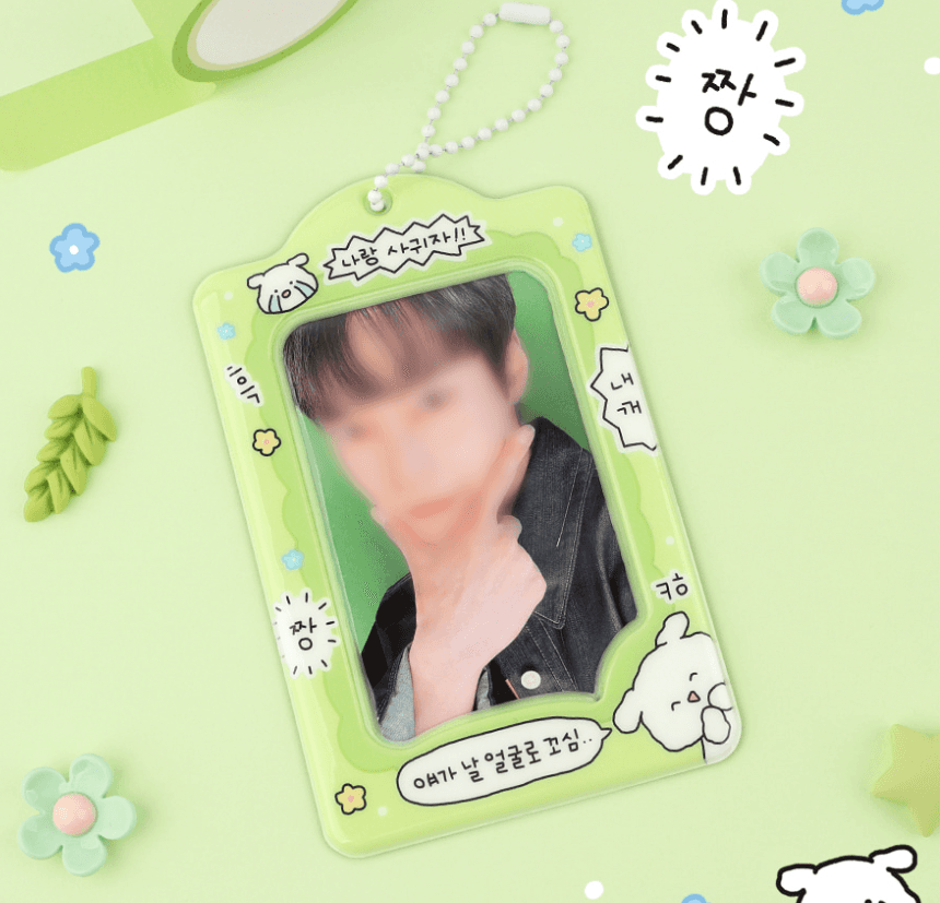 推し活キング ポカホルダー アイドル 動物 フォトカードホルダー